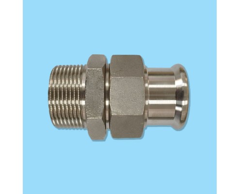 ST220032 M Profile Stainless Steel Union Male Thread