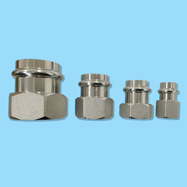 ST920016 V Profile Carbon Steel Fittings Female Thread